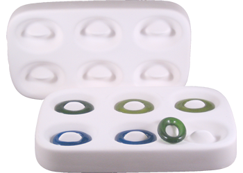 Oval Glass Links