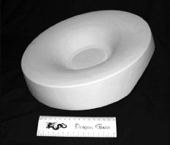 Medium reverse curve bowl