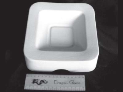 Rounded square bowl